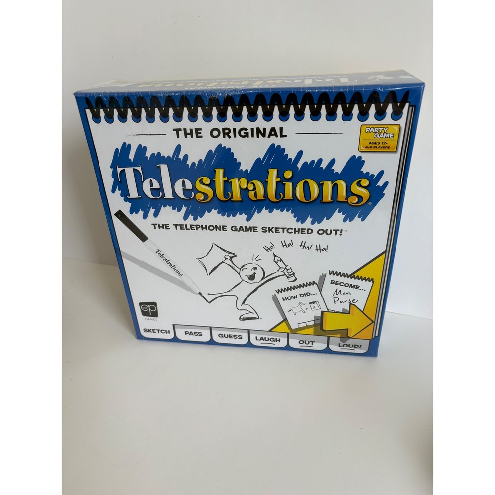 The Original Telestrations Board Game The Op Games Party Game New Sealed